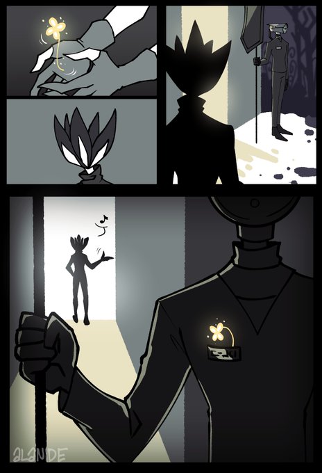 Like all the Watchers scattered across Utopia, 154-C was one of the many assigned within the garden where the Great Tree flourishes. Talking with and disturbing the Watchers from their duties are restricted.

Sometimes, though, some citizens still treat them as close friends. 