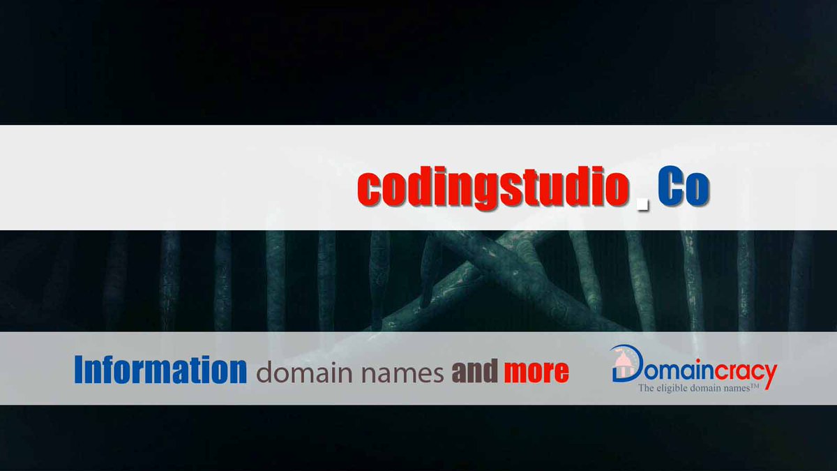 domaincracy's tweet image. CodingStudio.co #information #codingstudio #copany #domains #brandname #businessname #domain #domainname #domainnames #domaincracy #domainsrule