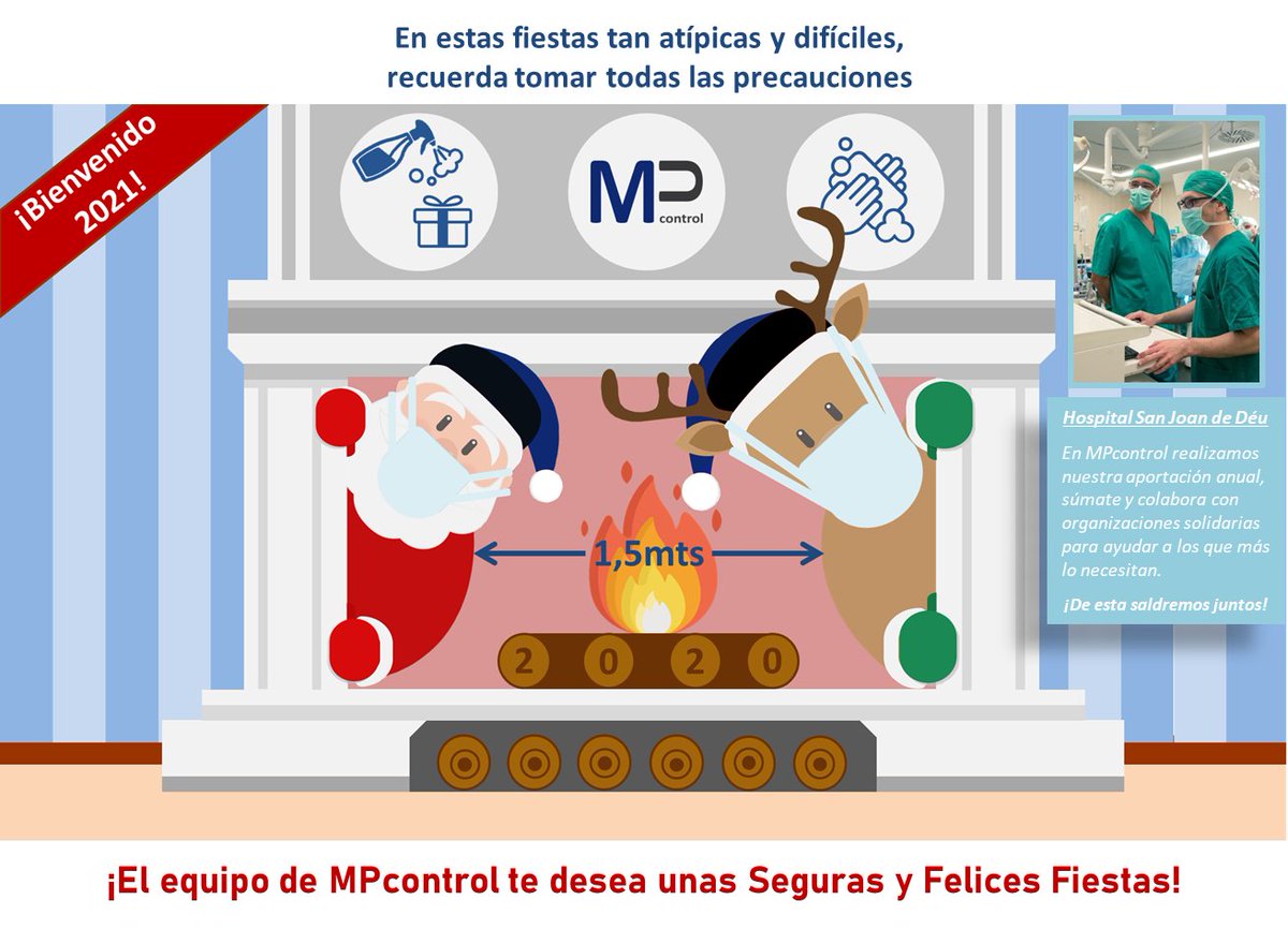 ¡Te deseamos unas Seguras y Felices Fiestas!