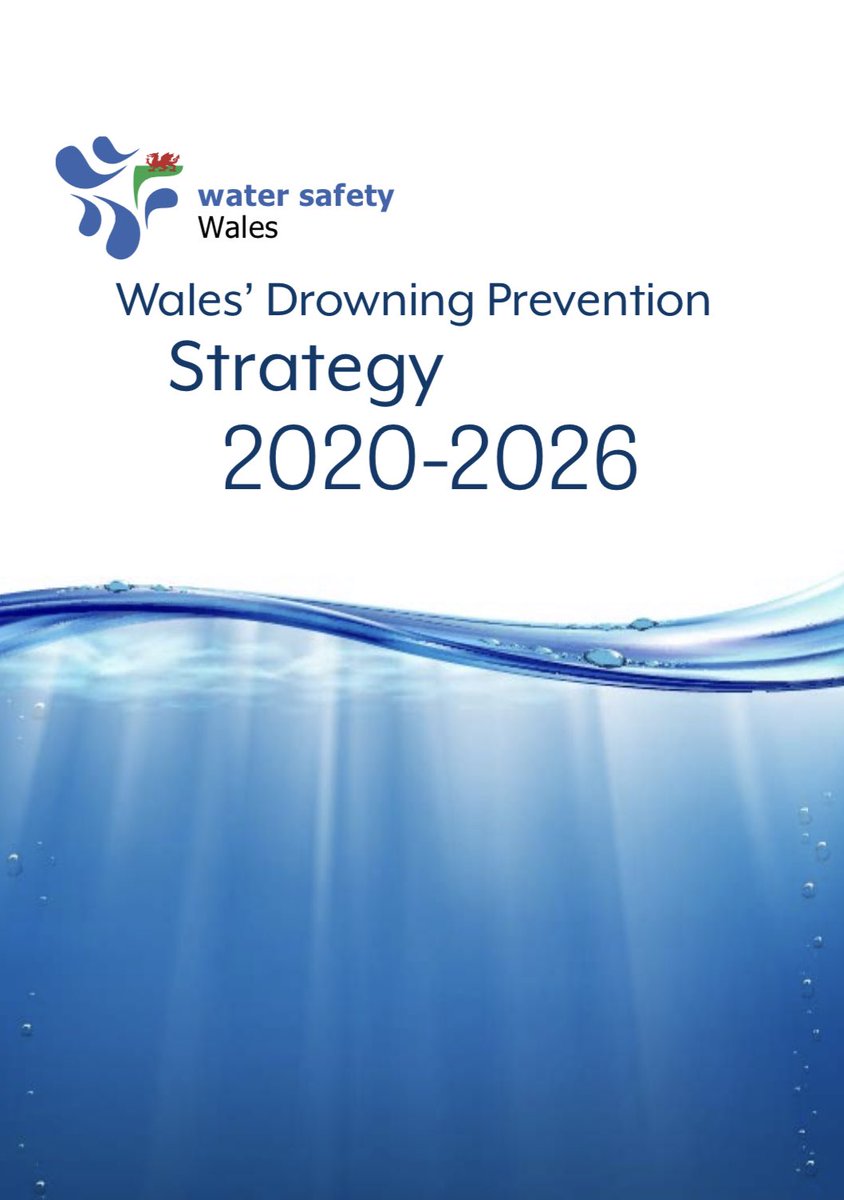 Today sees the launch of the first national water safety strategy for Wales.  Working toward the aspiration of zero water related deaths in Wales (Thread)