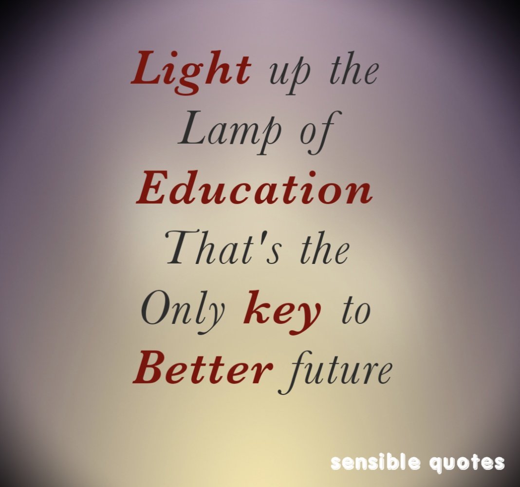 is education the only key to success