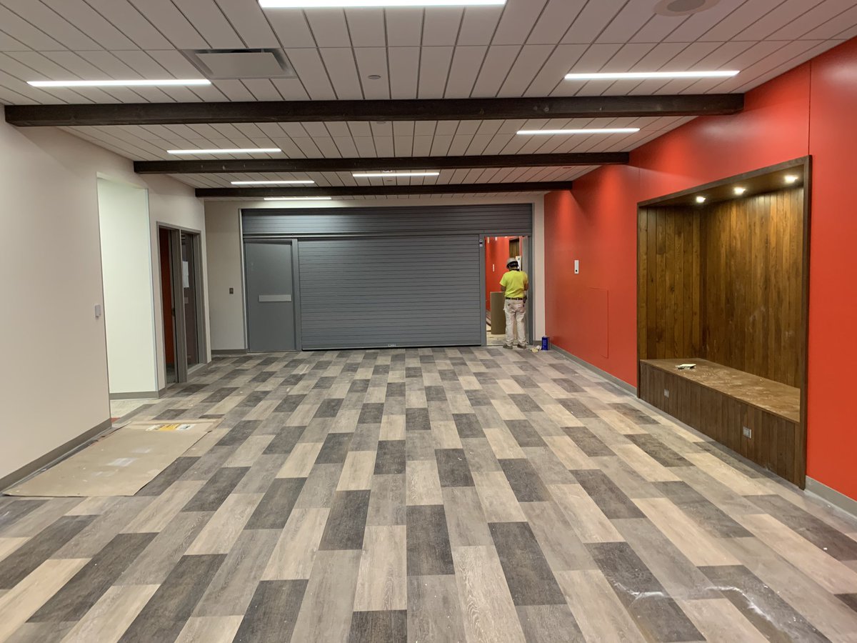 CWildmanCPA's tweet photo. Finishing touches to @nwhuskies for staff &amp; students. Charging stations, balcony, learning stairs &amp; new learning environment for @nssd112. #112leads #schoolbusiness #comingsoon #muypronto #2021Together https://t.co/hz8Xl7LA1v