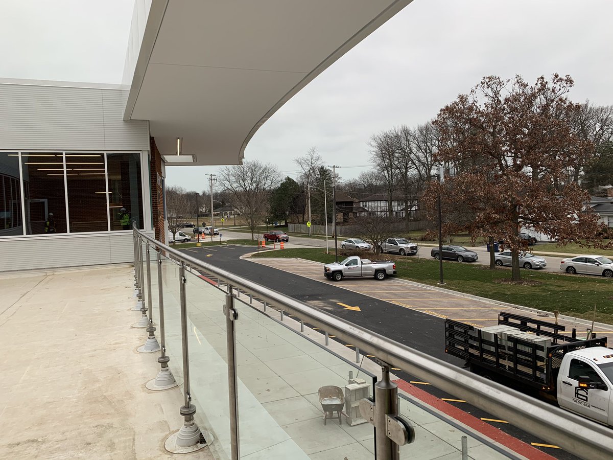 CWildmanCPA's tweet photo. Finishing touches to @nwhuskies for staff &amp; students. Charging stations, balcony, learning stairs &amp; new learning environment for @nssd112. #112leads #schoolbusiness #comingsoon #muypronto #2021Together https://t.co/hz8Xl7LA1v