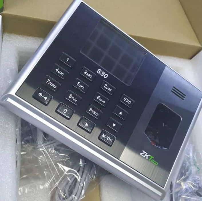 #ZKTeco S30 #Biometric Time Attendance Terminal with 3,200 fingerprints support capacity and 120,000 transaction/log capacity.

The ideal model and brand for offices and industries.

Call us today for your orders and enquiries.

#TimeAttendanceSystem