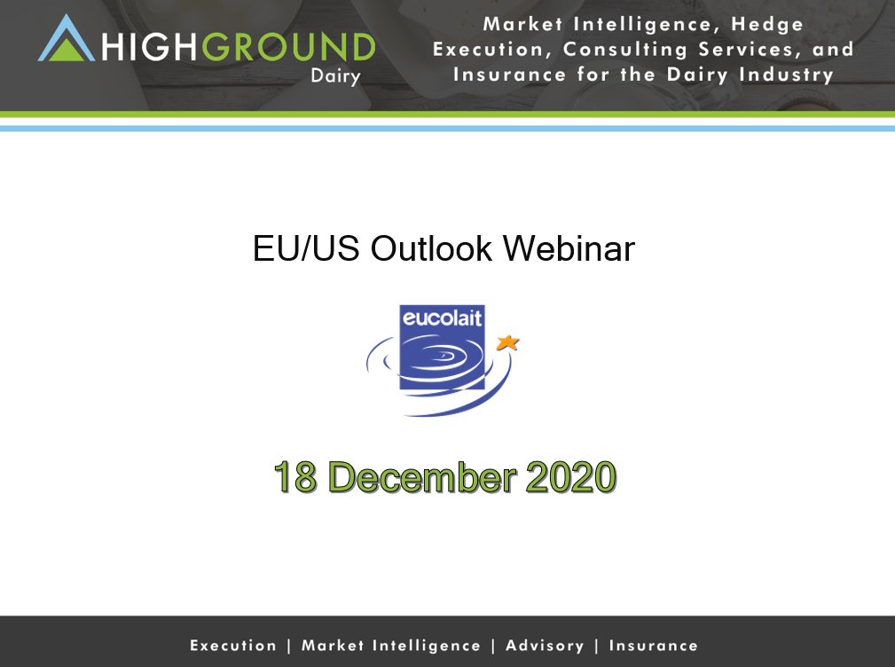 JukkaLikitalo's tweet image. Big thanks to @andreacapkovic and @cheeseanalyst for starring in the final @Eucolait webinar of the year on EU &amp;amp; US market perspectives. High milk production, lockdowns and Brexit make for a gloomy mix. Thankfully #Agrioutlook is quite optimistic for the next 10 years.