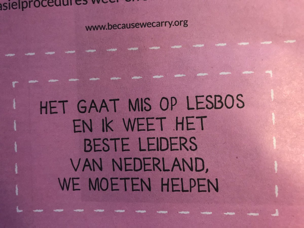 #hetgaatmisoplesbos