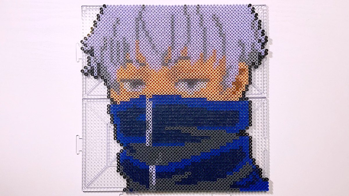 Aki در توییتر 呪術廻戦 狗巻棘をアイロンビーズで作ってみた Jujutsu Kaisen Beads Art T Co M9jst87ocz チャンネル登録お願いします Subscribe To The Channel 呪術廻戦 狗巻棘 アイロンビーズ アニメ ハンドメイド Youtube T Co