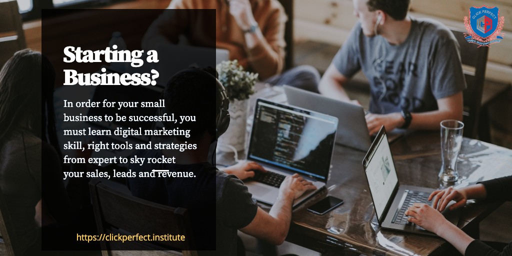 clickperfect's tweet image. Starting a Business??
In order for your small business to be successful, you must learn digital marketing skills, the right tools, and strategies from experts to skyrocket your sales, leads, and revenue. Learn more at:  clickperfect.institute