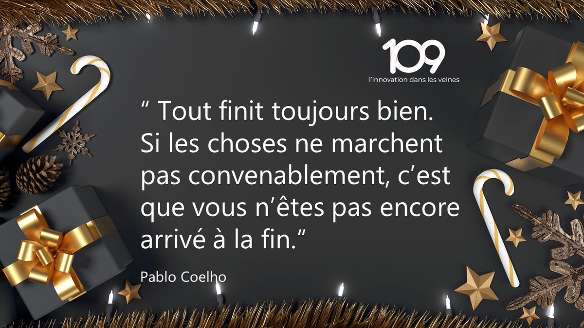 Calendrier de l'avent jour 21 : Une citation de circonstance en cette année 2020.

#persévérance #courage #positiveattitude