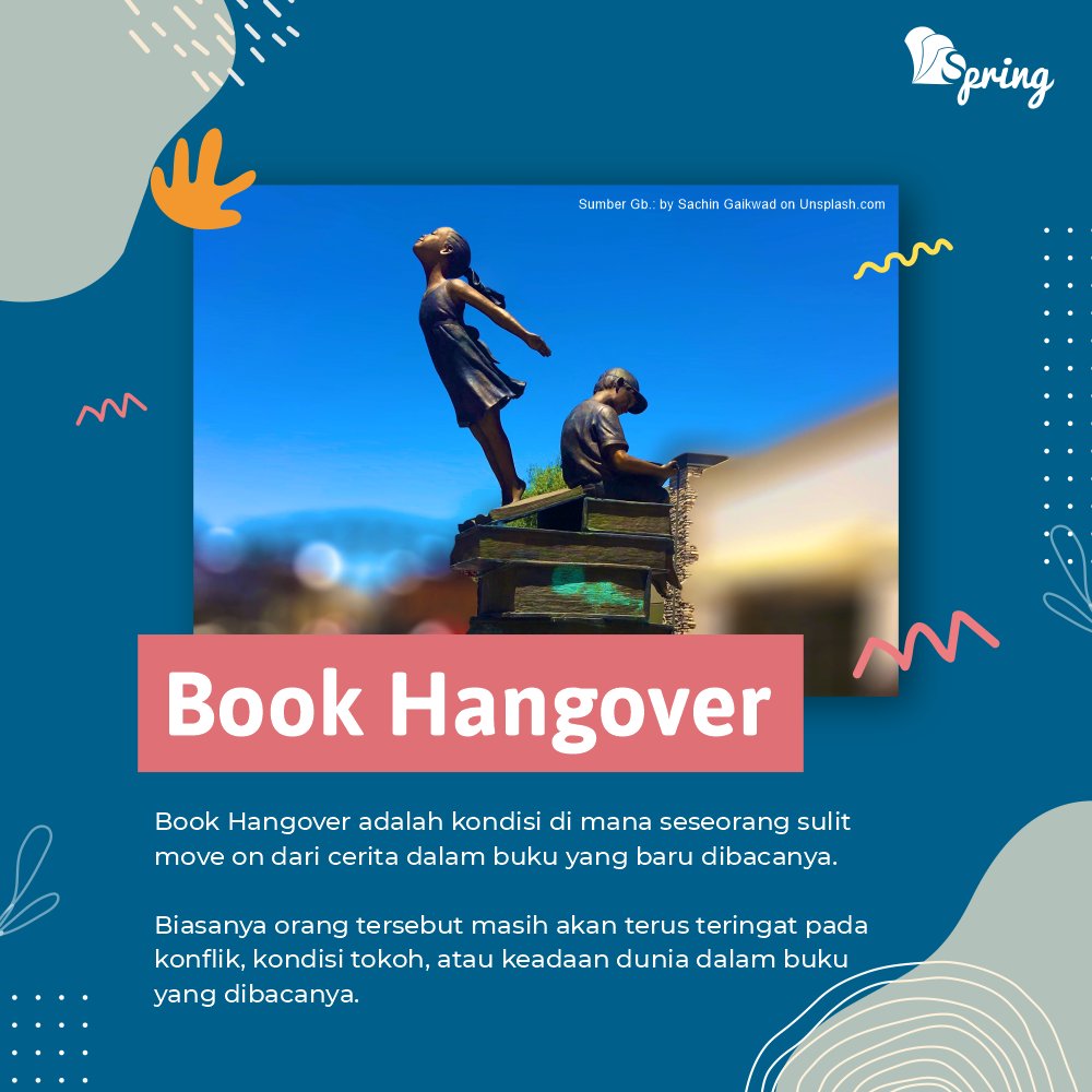penerbitspring's tweet image. Teman-teman Paus pernah gak sih mengalami Book Hangover? 

Sharing yuk buku apa aja yang bikin kalian susah move on🥺

#PenerbitSpring
#myspringstory