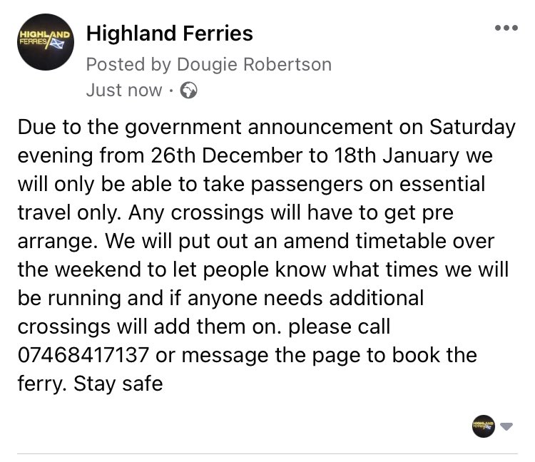 Highland Ferries tweet media