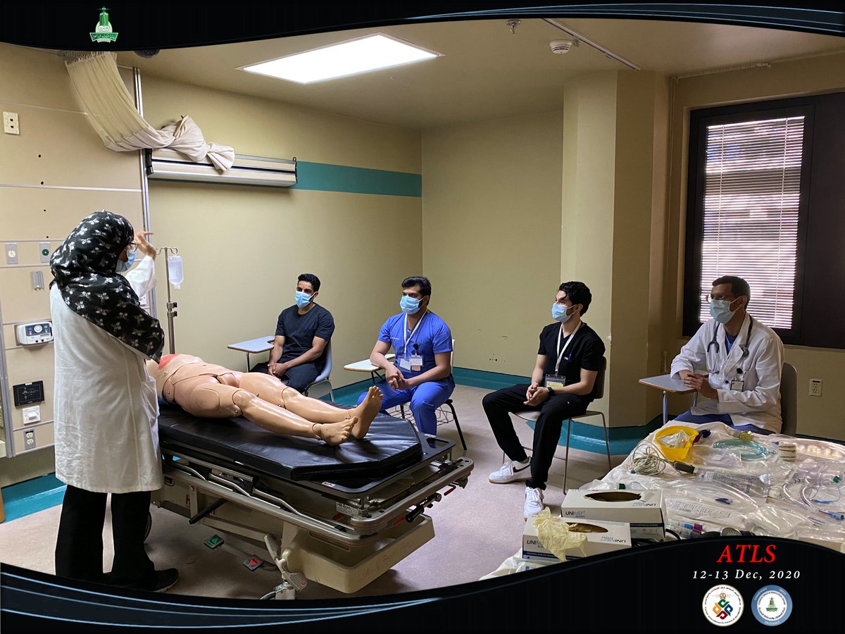 ATLS course
on 12-13 December, 2020
- Practicum Skills -

<a href="/Dralmarhabi/">Dr.Almarhabi, Yahya</a>
<a href="/CSSCKau/">ClinicalSkills&SIM</a>
<a href="/KAUHospital/">الـمـسـتـشـفــى الـجـامـعــي</a>
<a href="/SGMsaad/">د. سعد الـغـانم</a>
<a href="/doctorksa/">DoctorKSA Medical</a>
<a href="/GlobalMedEvents/">Medical Events 🇸🇦</a>