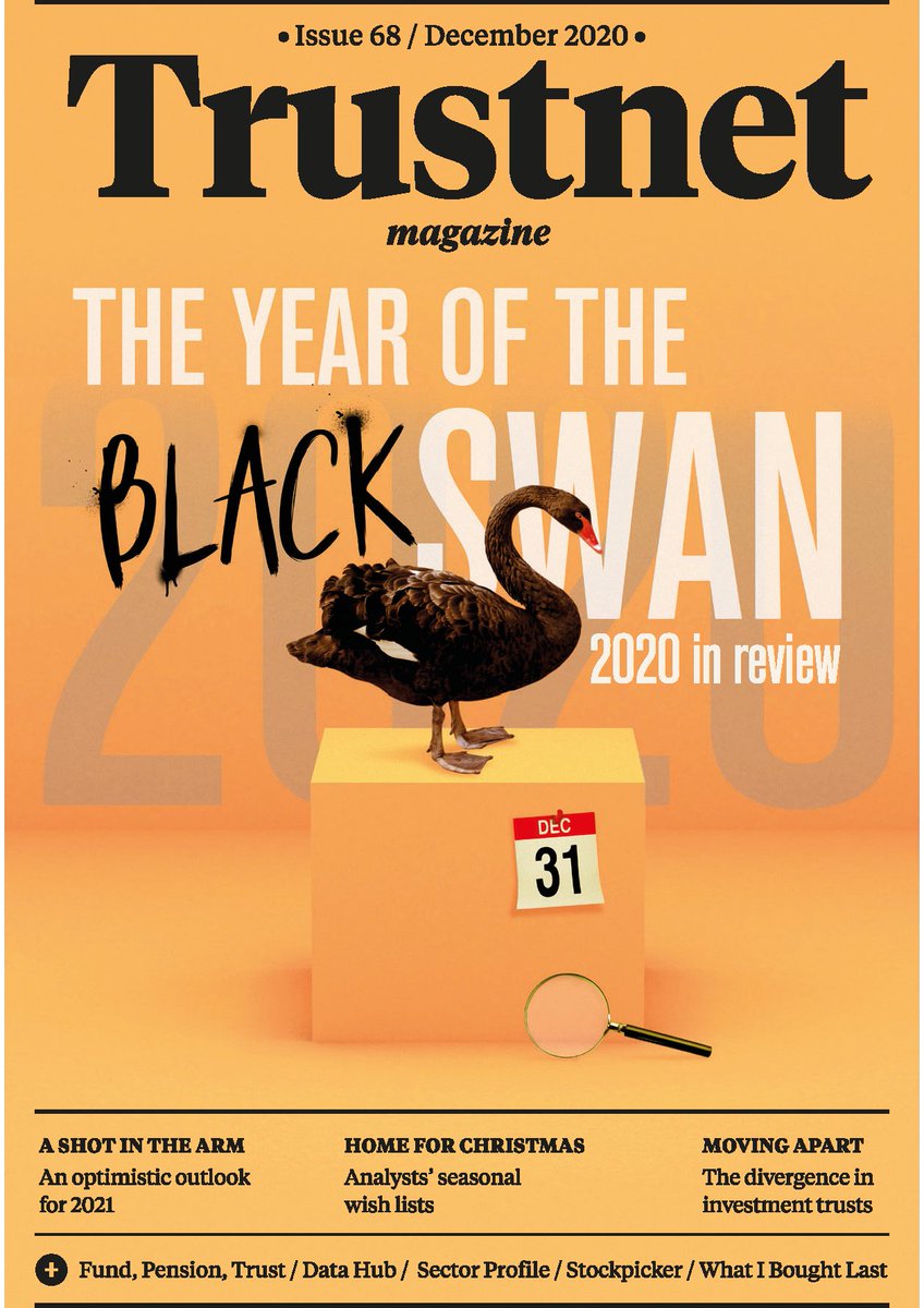 The year of the (black) swan: Trustnet Magazine is out now! joom.ag/kYcC