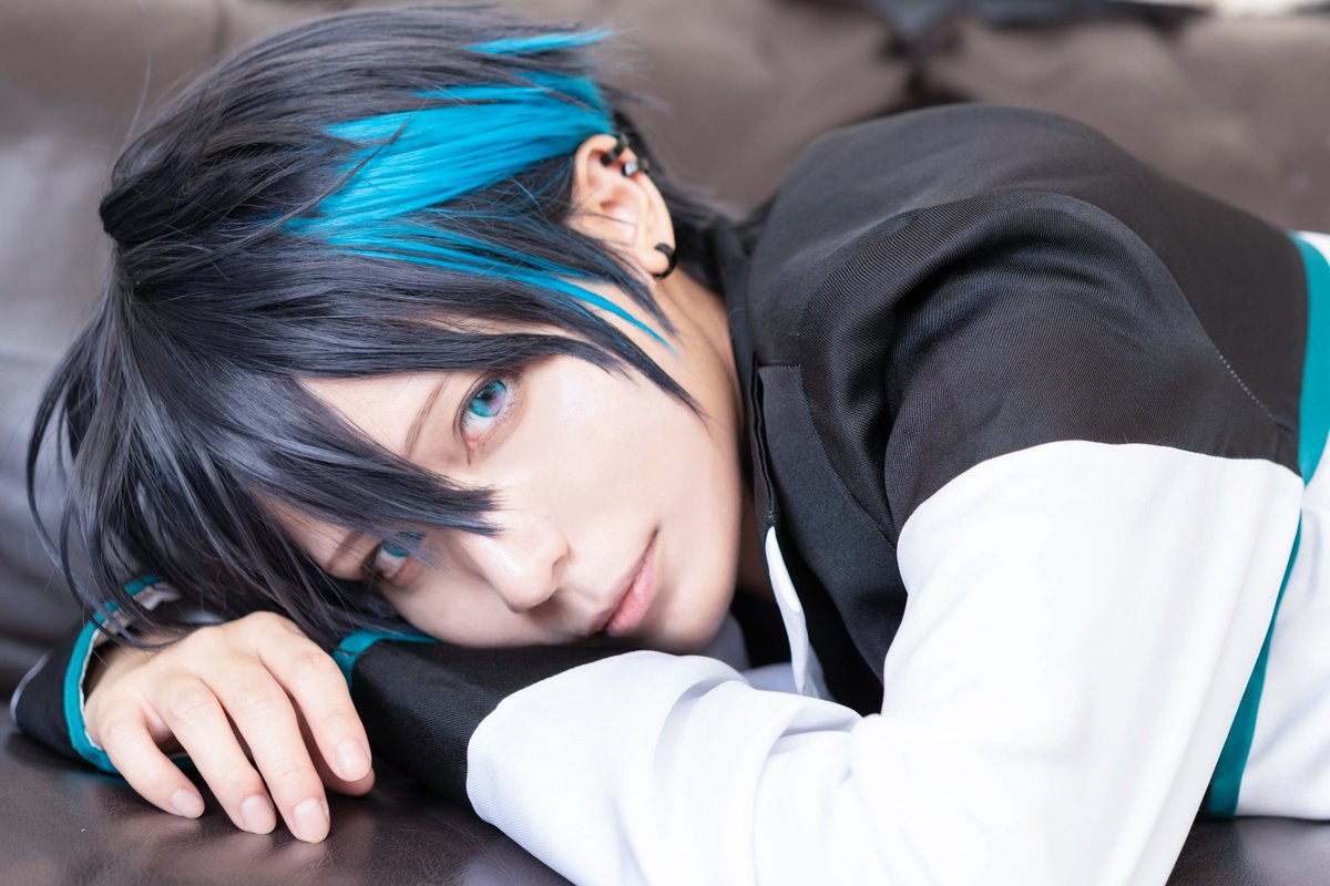 ▸コスプレ 🌈🕒にじさんじ / 黛灰💻💙 photo: @eszett_sol