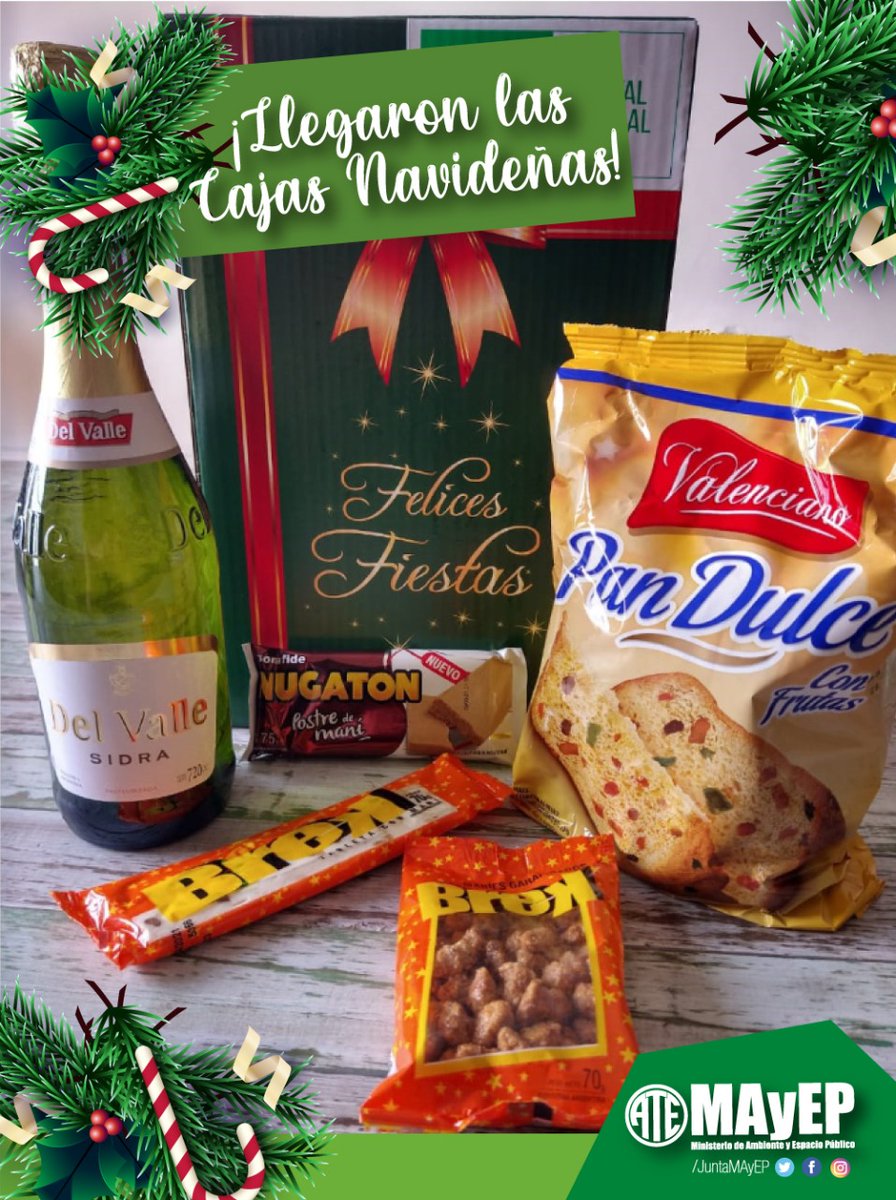JuntaMAyEP's tweet photo. ¡LLEGARON LAS CAJAS NAVIDEÑAS!
No queríamos despedir el año sin darles un presente y poner el granito de arena en cada mesa de nuestros compañeros y compañeras.

Pueden pasar a retirar sus cajas el lunes y martes, de 12 a 19Hs, en la CTA Capital, Av. Entre Rios 488. https://t.co/5R9zZqiK2A