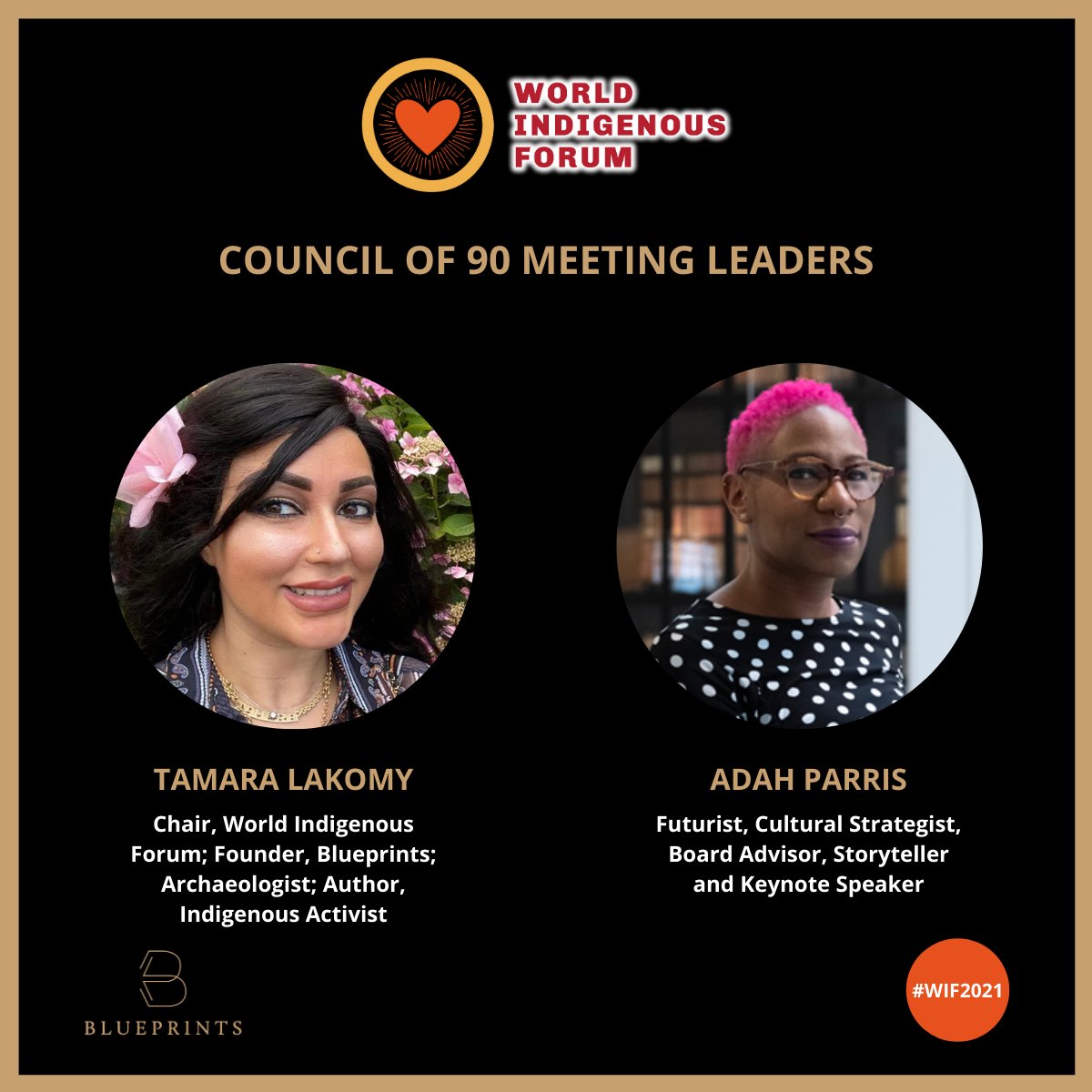 Tamara Lakomy, led a remarkable session last month alongside inspirational activist Adah Parris, whereby they created a powerful lobbying group to agree a grassroots manifesto on fulfilling indigenous wishes. Watch the highlights here > buff.ly/3g4l8Sl