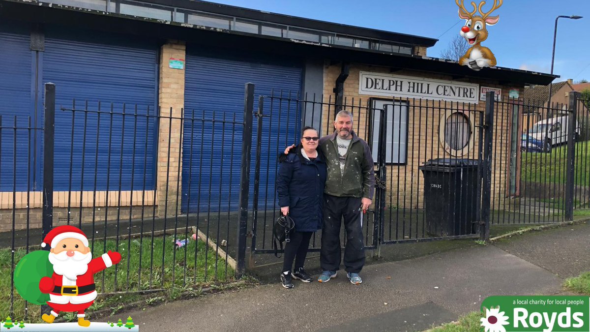 RoydsCommunity's tweet photo. Did you know we also own the Delph Hill Community Centre? Here are two of our favourite people, Harry and Janice, after a morning of getting the ready for the New Year. Harry and Janice chose FENWICK DRIVE, as today's lucky winner.
#WoodsideAdventGiveaway https://t.co/1LLZ1NJbCu