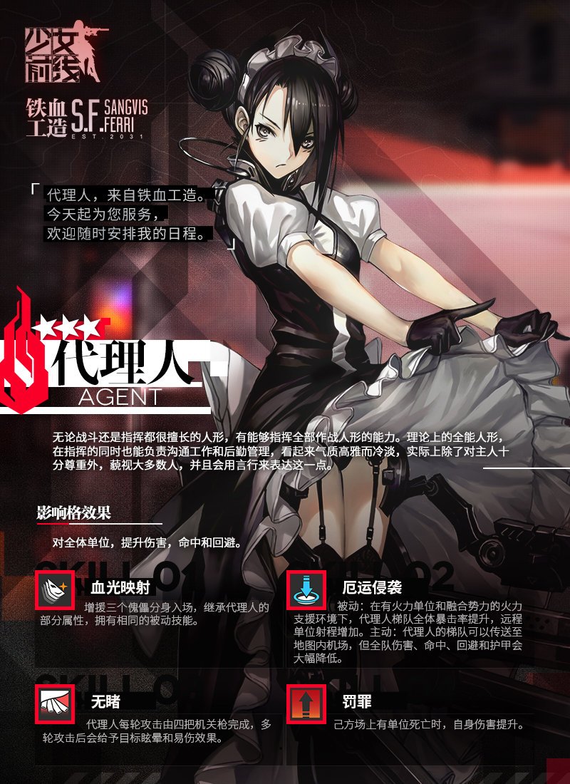 Rita على تويتر エージェント エージェント イラスト綺麗 しかもスキルは鉄血版の空挺 強い
