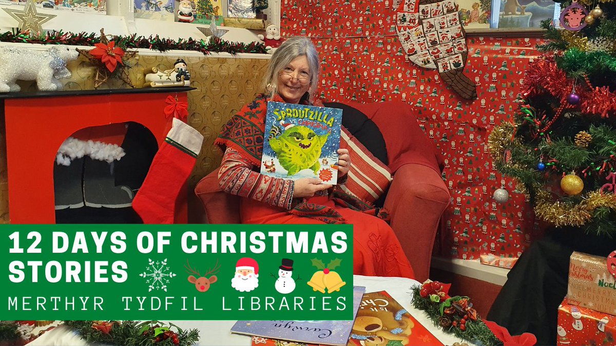 WellbeinMerthyr's tweet photo. Join Mrs Claus and find out what happens when Sproutzilla comes to town!!
https://t.co/3EbjtrPJot
#christmasstories #christmas #storytime #christmasiscoming #12daysofchristmas #familytime #merthyrlibraries #lovelibraries #readingagency #lovemerthyr https://t.co/6mImn8mnWH