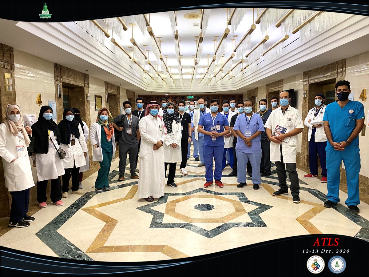** ATLS course **
on 12-13 December, 2020
🥳 Congratulations 🎉
To all the candidates 

<a href="/Dralmarhabi/">Dr.Almarhabi, Yahya</a>
<a href="/CSSCKau/">ClinicalSkills&SIM</a>
<a href="/KAUHospital/">الـمـسـتـشـفــى الـجـامـعــي</a>
<a href="/SGMsaad/">د. سعد الـغـانم</a>
<a href="/doctorksa/">DoctorKSA Medical</a>
<a href="/GlobalMedEvents/">Medical Events 🇸🇦</a>