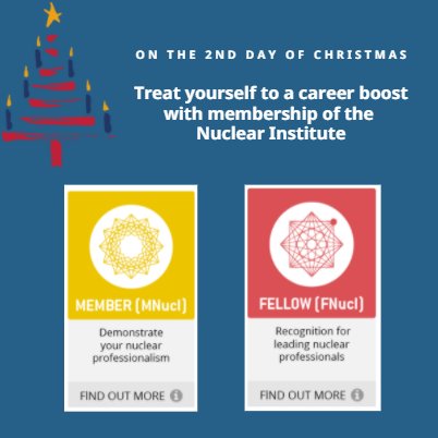 Become a nuclear professional by applying for MNucI or FNucI. Add other registrations such as CEng/IEng/EngTech, CSci, CEnv, REnvTech. Apply during January to qualify for half price application fee. Go to our membership resources to help guide you through the process