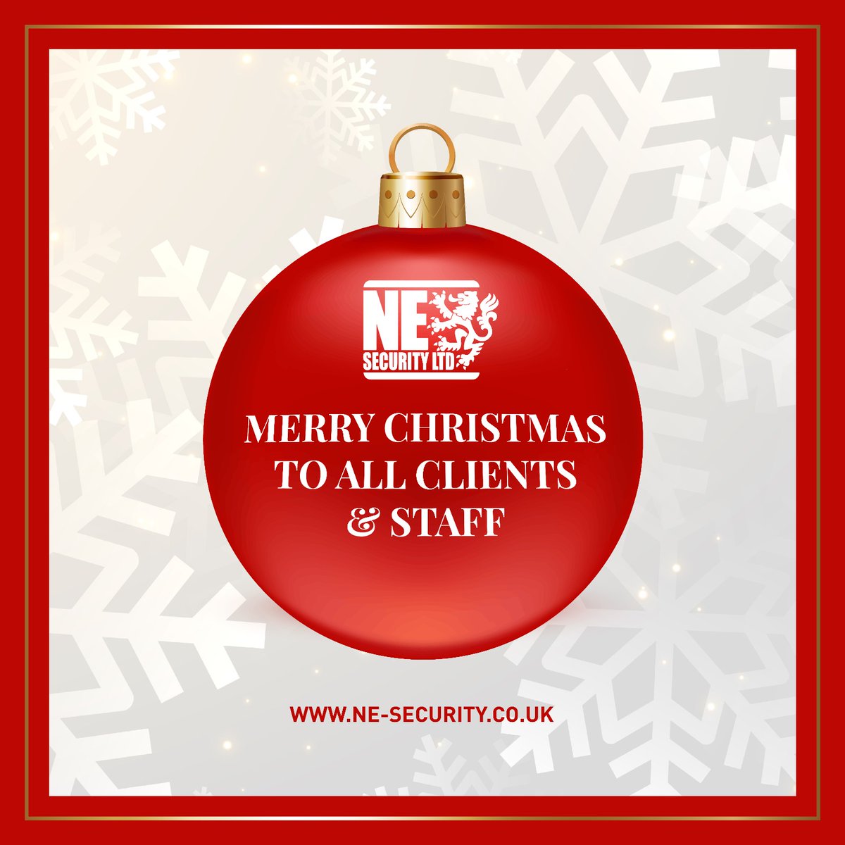 NESecurityltd's tweet photo. NE Security want to wish all our amazing clients &amp; staff a very Happy Christmas!🎅🏼

Thank you to everyone who makes NE Security what it is today. From our amazing clients to the incredible team members in our organisation.🎄

#NESecurity #NorthEastSecurity #Hartlepool #NorthEast https://t.co/xcXiYdEOoe