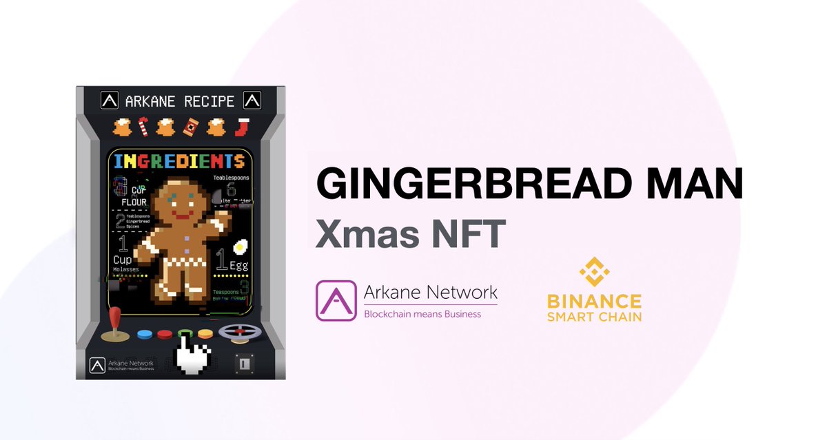 Venly_io's tweet photo. Ready for Xmas? Claim your free NFT from Arkane, before the 25th, via the link below ๐๐ผ. Already +5,000 claimed ๐
๐ผ PS: it's also a recipe ๐ฒ.
https://t.co/6b4Wq0YGfr
#binanceX #NFTs #ArkaneNetwork #Wallet #blockchain https://t.co/TuFaClJ0ka