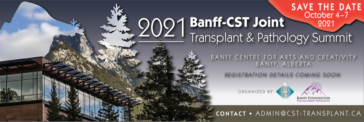 Paris Transplant Group (@paristxgroup) on Twitter photo 📅 Save the date 📅
The joint Banff / <a href="/cst_transplant/">CST Transplantation</a> meeting will take place in October 2021. There will be important discussions regarding Banff classification.
#Transplant #medtwitter #StayConnected
- cc <a href="/ldcornell/">Lynn D. Cornell, M.D.</a> <a href="/NephroLeuven/">NephrologyLeuven</a> <a href="/ASHIHQ/">ASHI HLA</a> 📅 Save the date 📅
The joint Banff / <a href="/cst_transplant/">CST Transplantation</a> meeting will take place in October 2021. There will be important discussions regarding Banff classification.
#Transplant #medtwitter #StayConnected
- cc <a href="/ldcornell/">Lynn D. Cornell, M.D.</a> <a href="/NephroLeuven/">NephrologyLeuven</a> <a href="/ASHIHQ/">ASHI HLA</a>