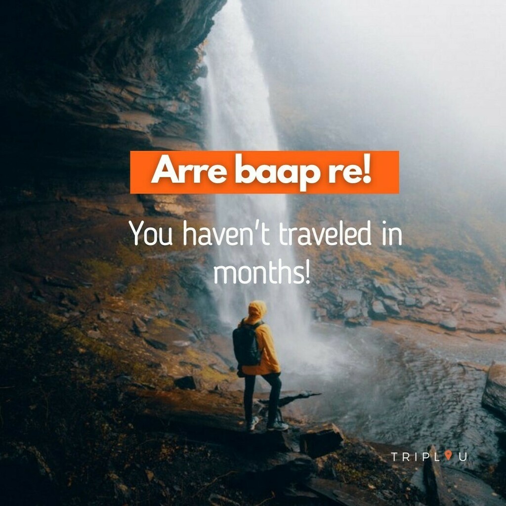 TriplouIndia's tweet photo. OMG!! Is that true for you as well? 
.
.
Comment below if wanna travel ASAP!! 
.
.
#travel #travelkaro #travelphotography #travelgram #travelblogger #traveller #traveldiaries #tripotocommunity #triplou #traveltheworld🌍 #coupletravel #travelwithfriends✈️💕 #travellingthroughth… https://t.co/h47beAifWU
