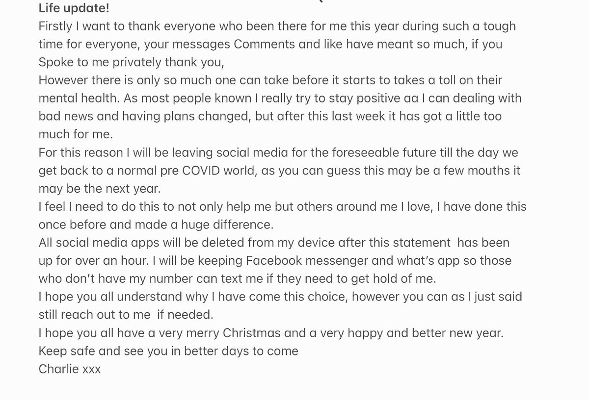 charlie crick tweet media