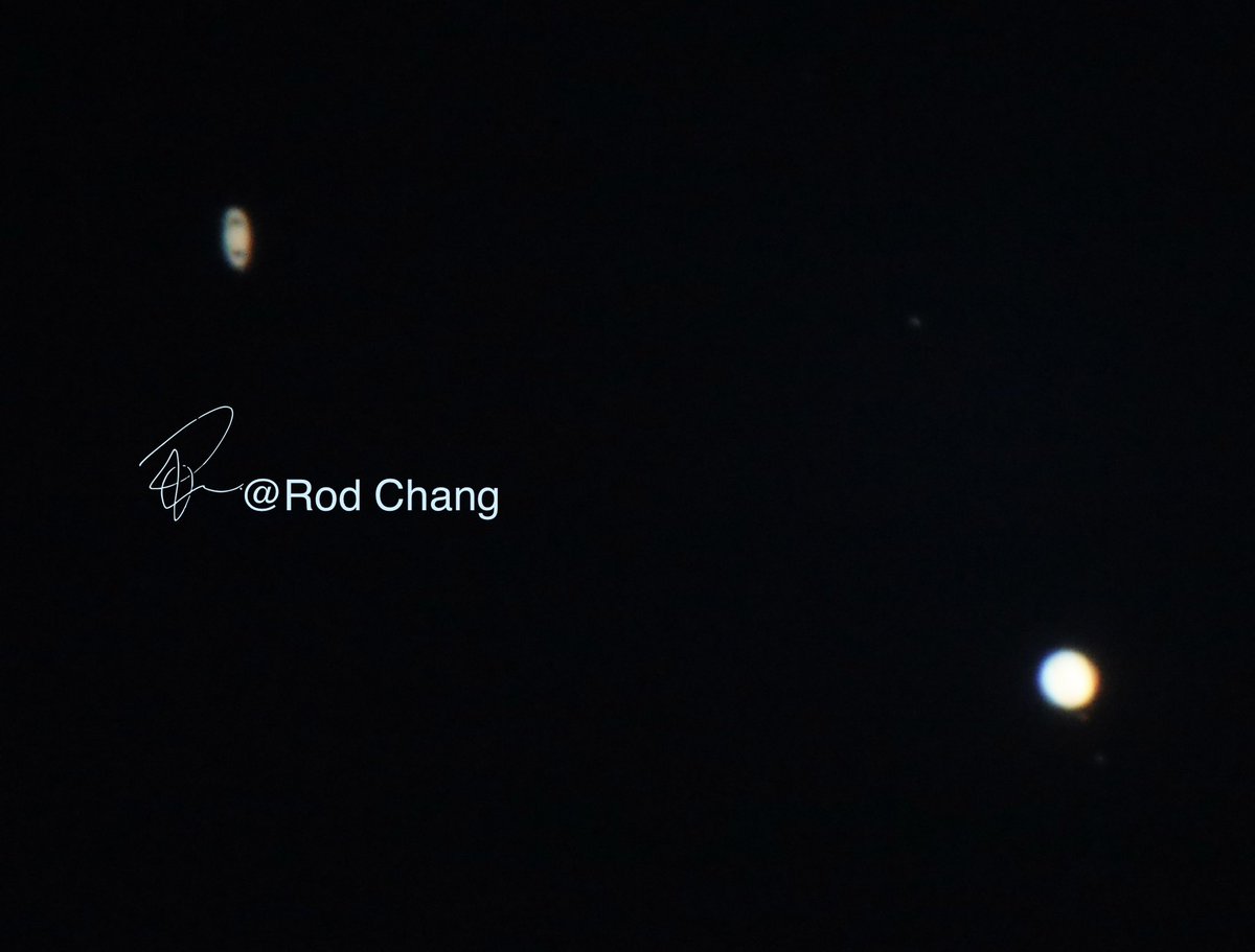 rodmagic's tweet image. Jupiter Saturn Conjunction on 20th Dec 2020 South London #jupitersaturnconjunction