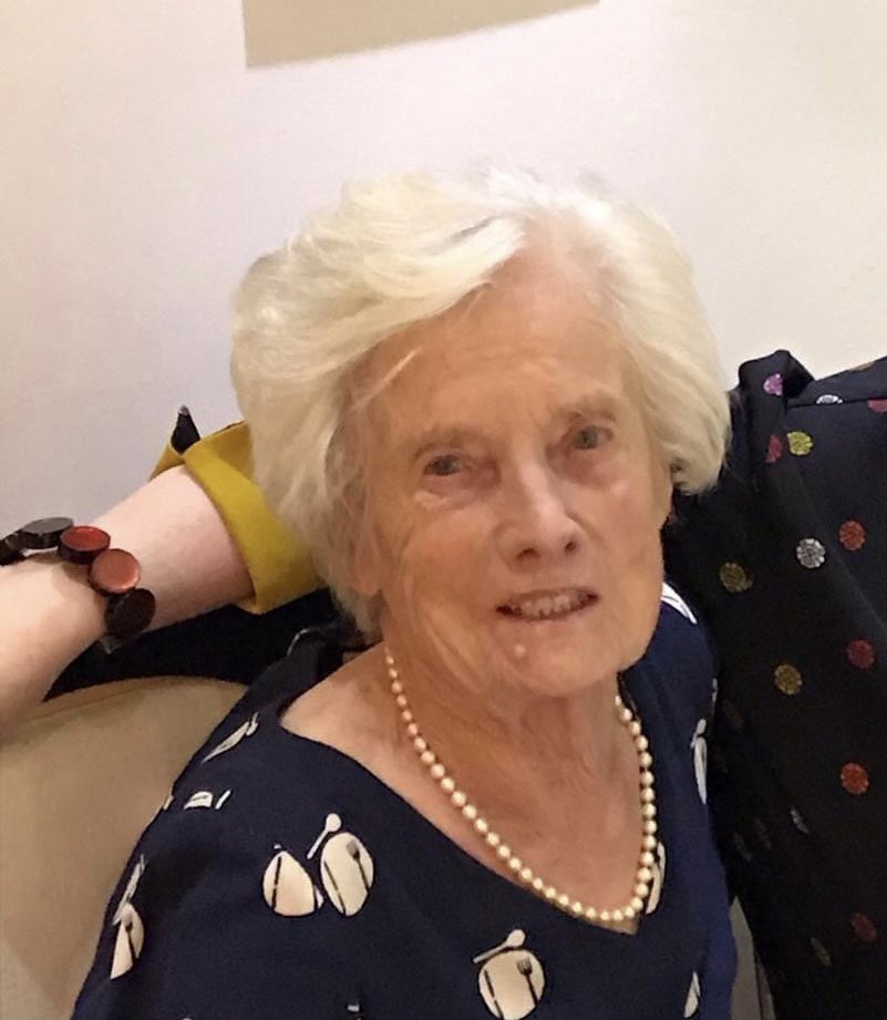 Orlaodo's tweet photo. My 95 years young grandmother in law got her first dose of the vaccine this morning. A ray of hope in the face of so much bad news, especially from the UK. https://t.co/QfjDh0ATuV