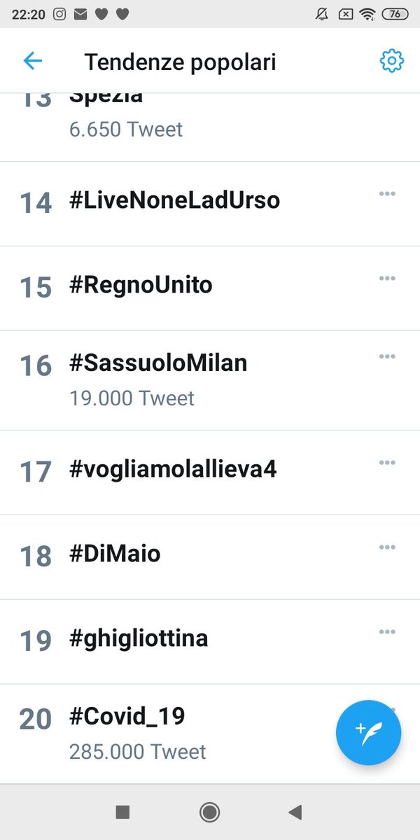 IngegnerCarla's tweet photo. E quindi, così sembra, almeno per alcuni... anche ieri sera 😃
#vogliamolallieva4 era in tendenze carine.
Salviamo screen, ma soprattutto, ho amato le vostre reazioni #Family #pacate :)
E buon lunedì di Natale.
(Screen di @Raffa76632281 - grazie!)
#lallieva3 https://t.co/TQ0oaI5Yrb