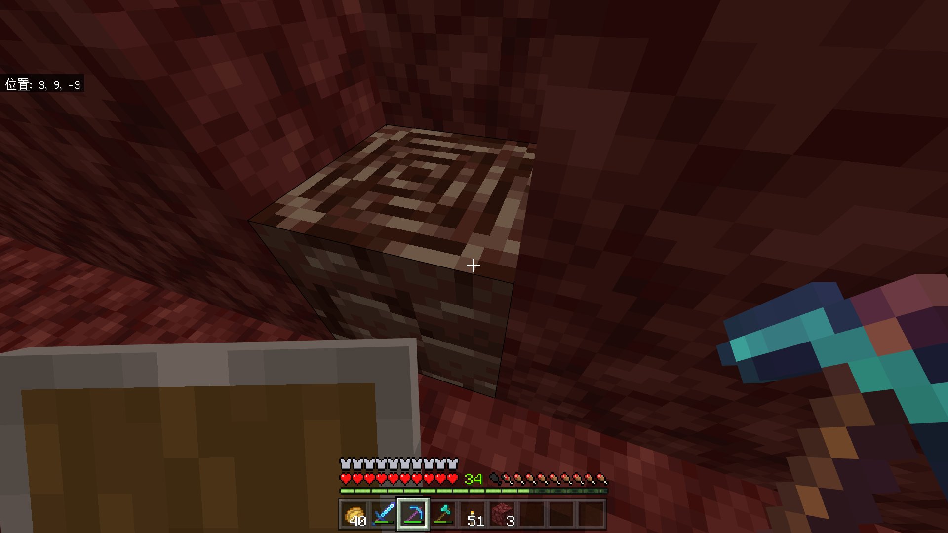 タケピー 毎日配信 今日のマルチサバイバル ネザライトを掘るためにネザーのy座標9まで掘ってブラマイみたいに掘ってみました やはりy座標9は大量にありましたs W ﾉ ﾉ これはお試しあれですよ W マイクラ Minecraft ネザライト ネザー