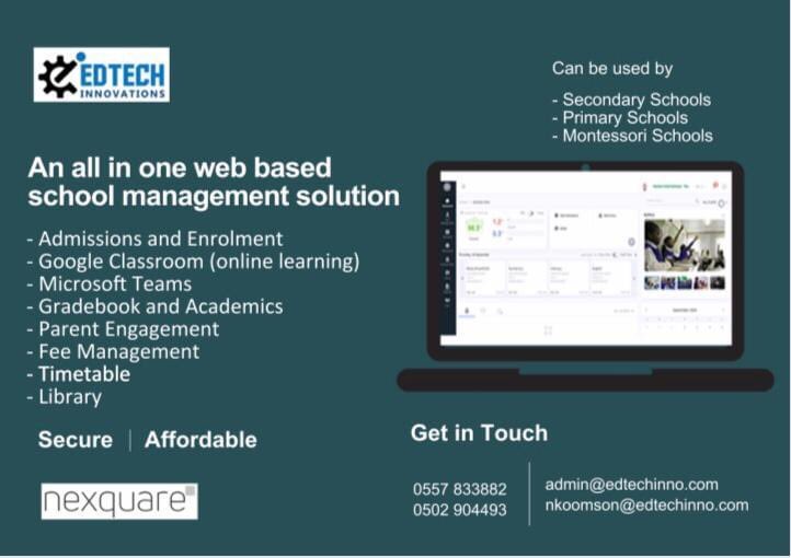 No more wasted time &amp; no more paperwork. Nexquare School Management can help you manage all your administrative &amp; learning activities by automatizing the whole process. Schedule a demo with us to see we can help your institution:

For a Free Demo Call us on 0557833882
#edtech
