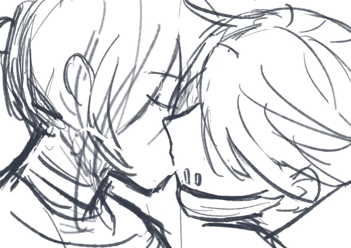 Old AesopLuca doodle ?
I didn't post then cuz...it's a bit deviant LOL but at this point I don't think I have standards for what I post here anymore ww...
Tw: character death(?), mild necrophilia ?? Idk......