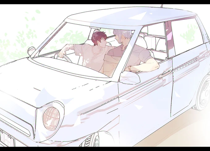 バカンス中の運転はアインくん 