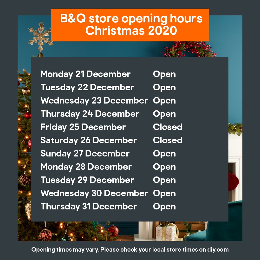 B Q On Twitter Reduced Hours Please Note Our Store And Customer Service Teams Will Be Working Reduced Hours Over The Festive Period To Enjoy Some Well Earned Time With Their Families If Contacting