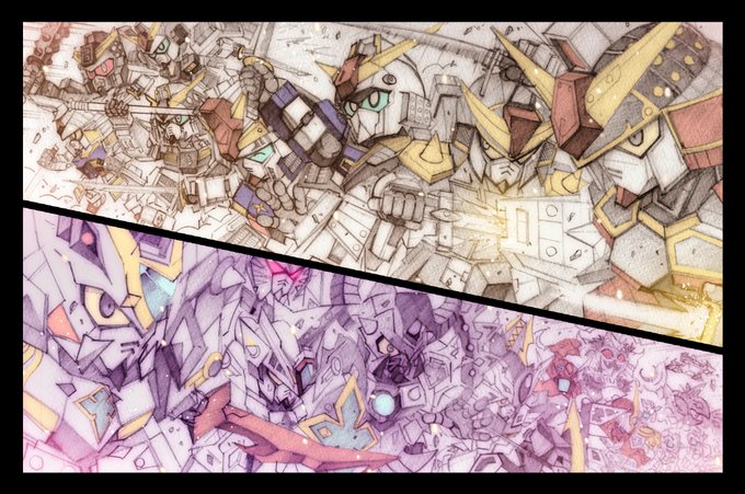 なんとなくSDガンダムの過去絵などなど
クロスオーバー編 