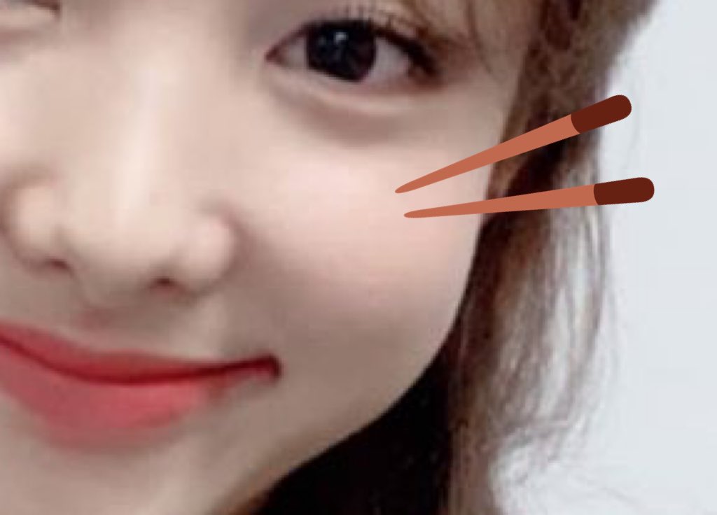the neekies (nayeon's cheekies) — a necessary thread