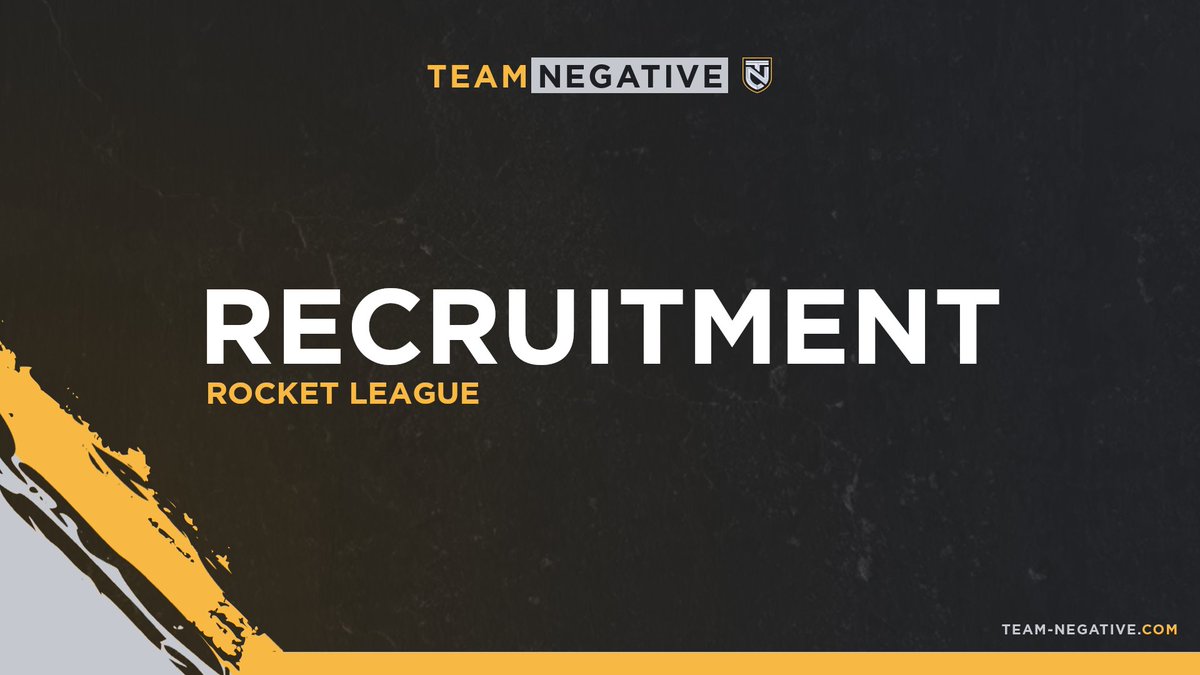 TeamNegativeTV's tweet photo. Nous cherchons des joueurs RL compétitifs avec une expérience dans l'esport.

- 2k+ mmr
- joueurs européens 
- remunération possible selon les perfs

Nous avons un coach et un manager pour vous prendre en charge immédiatement et plusieurs avantage à discuter durant l'entretien. https://t.co/duy3umvhBP