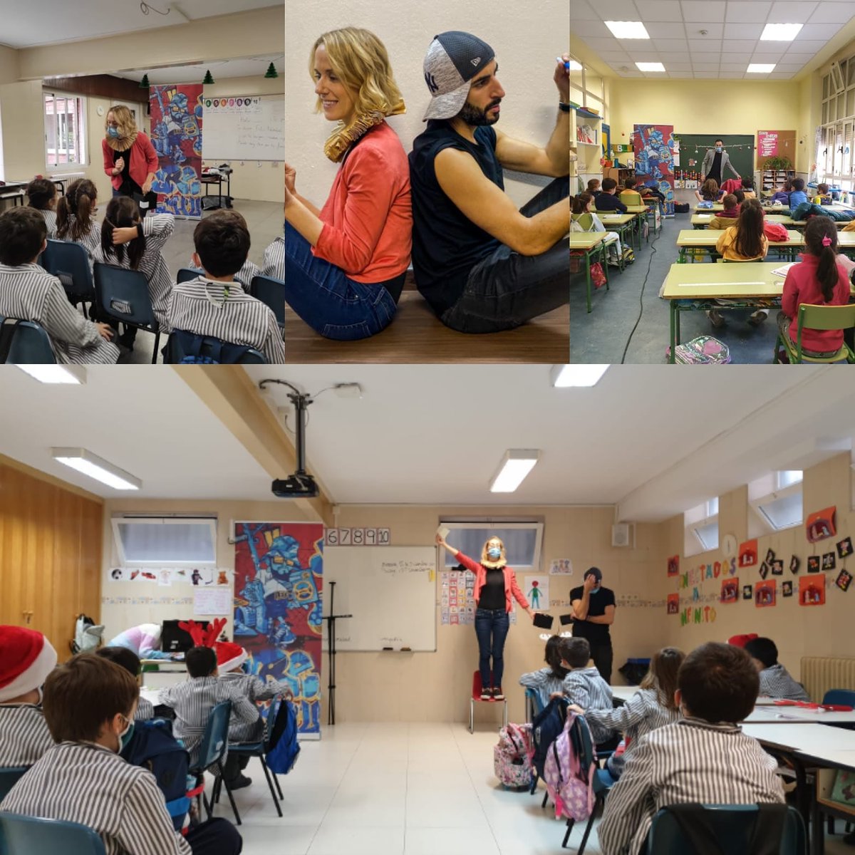 ¡54 pases con público presencial! 
El pasado viernes cerramos la primera temporada del espectáculo en inglés para todos los públicos: "🅢🅤🅝🅓🅐🅨 🅘🅝 🅣🅗🅔 🅟🅐🅡🅚 🅦🅘🅣🅗 🅐🅡🅣."
¡Enhorabuena <a href="/VeronicaPoloact/">Veronica Polo</a>
<a href="/AnthonyRotsa/">Anthony Rotsa</a> !
#teatroescolar
#teatroeninglés
#culturasegura