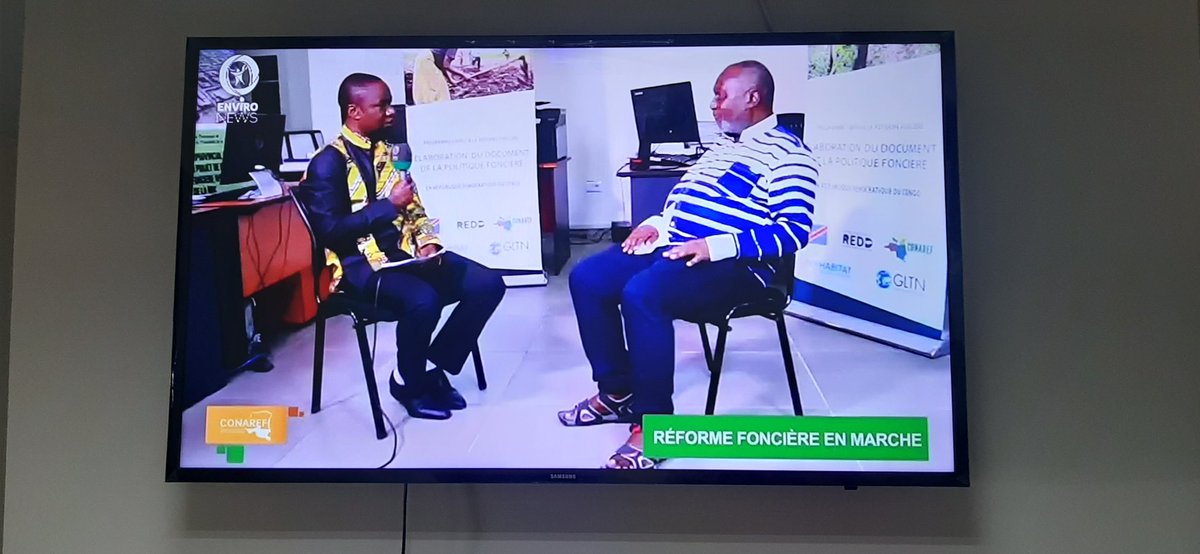 Conaref_rdc's tweet image. Suivez la rediffusion de l&apos;émission REFORME FONCIERE EN MARCHE ce lundi 21 décembre 2020 à 11h30 et mercredi 23 décembre 2020 à 20h30 

A suivre sur sur ENVIRONEWS TV (TNT- Canal 103, BlueSat-Canal 33 et MédiaSat-77).

#CONAREF