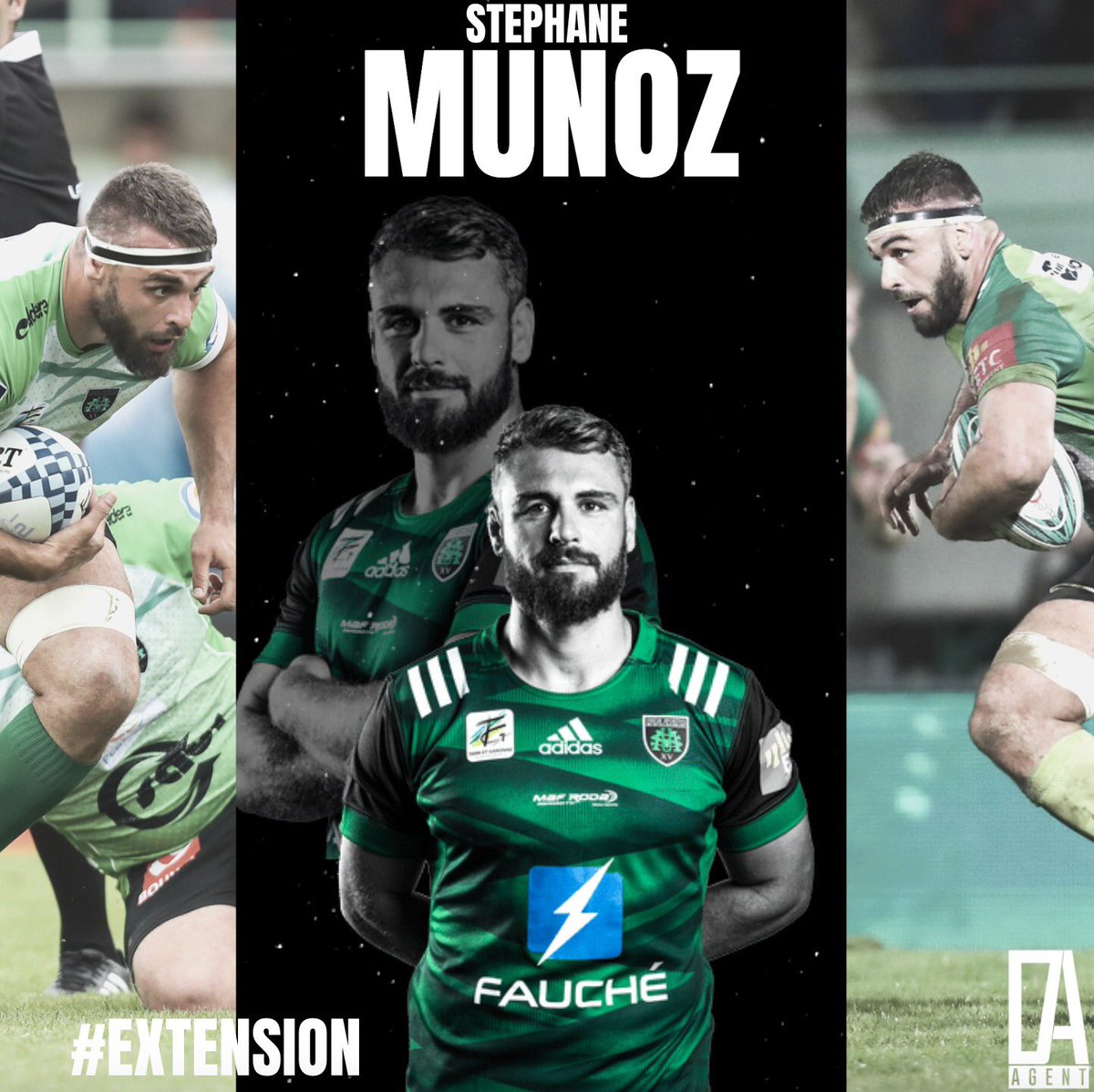 darugbyagent's tweet photo. ⚠️ EXTENSION
⚡️🔥 Le capitaine Stephane Munoz prolonge l’aventure avec @UsmSapiacRugby 🤜🏻🤛🏻
📸 @UsmSapiacRugby
#rugby #rugbylife #rugbyunion #rugbygram #rugbyplayer #sport #rugbyfamily #life #instarugby #rugbylove #rugbyman #rugbymen #top #rugbyclub #montauban #imwithdaagent https://t.co/94kf17zj5E
