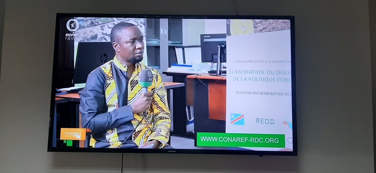 Conaref_rdc's tweet image. Suivez la rediffusion de l&apos;émission REFORME FONCIERE EN MARCHE ce lundi 21 décembre 2020 à 11h30 et mercredi 23 décembre 2020 à 20h30 

A suivre sur sur ENVIRONEWS TV (TNT- Canal 103, BlueSat-Canal 33 et MédiaSat-77).

#CONAREF