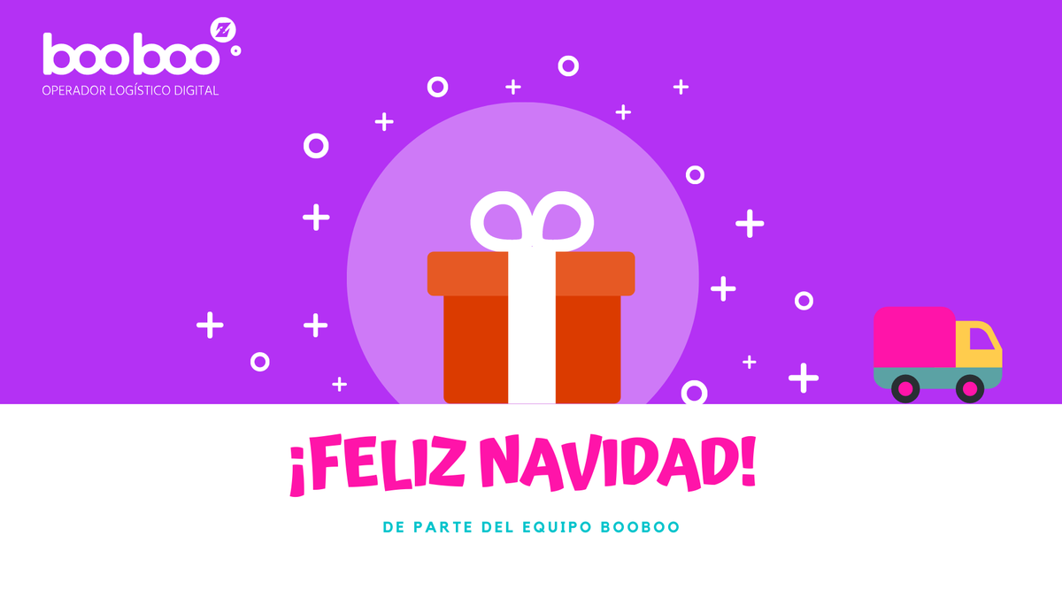 BoobooOperador's tweet photo. De parte de nuestro equipo de BooBoo te deseamos unas Felices Fiestas. Gracias por acompañarnos este año y ser parte de nuestra revolución logística digital.🎁 
#LogísticaBooBoo #OperadorLogístico #InteligenciaArtificial #RevoluciónLogística https://t.co/p8aaag6VLx
