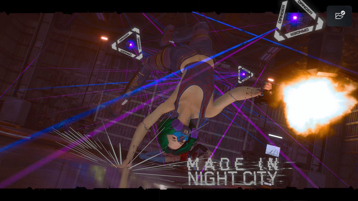 domigraph's tweet image. #PS5Share, #Cyberpunk2077 le #dancefloor... Tu m'offre une petite danse ?