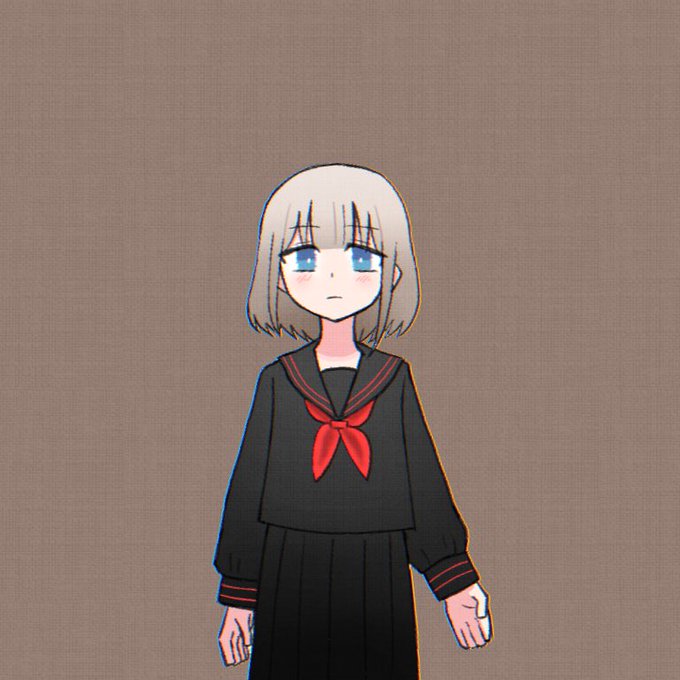 「手を横 学生服」のTwitter画像/イラスト(古い順)