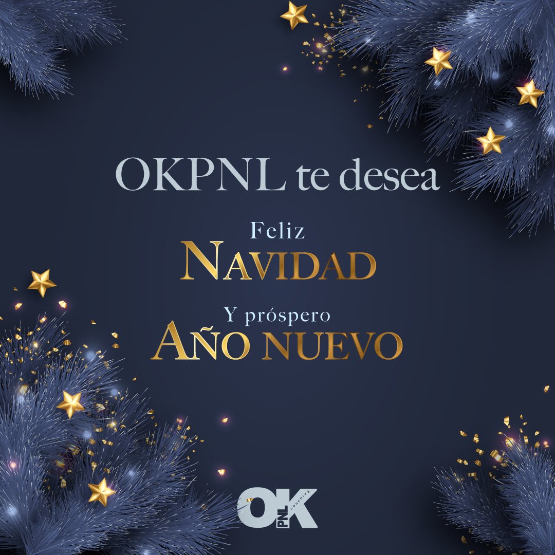 OK_PNL's tweet photo. ¡Felices Fiestas!🎄 ¡Gracias por seguir confiando en nosotros! 🔝
#okpnl #pnl #escueladeformacionpnl #pnlBarcelona #desarrollopersonal #cursospnl #cursosBarcelona #coaching #escuelapnl #desarrolloprofesional #practitionerenpnl #pnlcoaching #peneleros #feliznavidad #byebye2020 https://t.co/ta4yfS5d1r