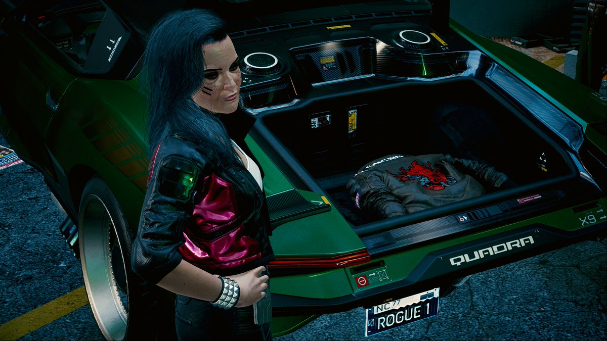 PixelRequiem's tweet image. Portrait #Shutterpunk2077